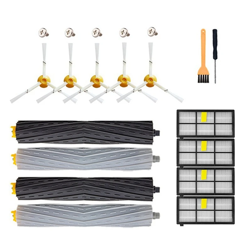 

Запасные части для Irobot Roomba 800 900 серий, набор для замены боковой щетины щетки