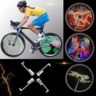 Lixada 416 шт. светодиодный велосипедный фонарь DIY цветное Велосипедное спицевое колесо свет мотор MTB дисплей концентратор программируемое Освещение Лампа Ночная езда