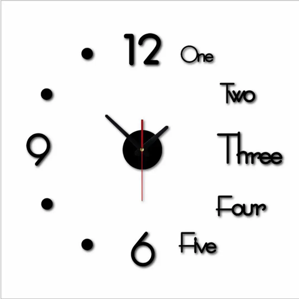 

Creative Clock Art Wall Clock Living Room DIY Personalized Clock Clock Dial Metal Texture Silent Sweep Second Movement