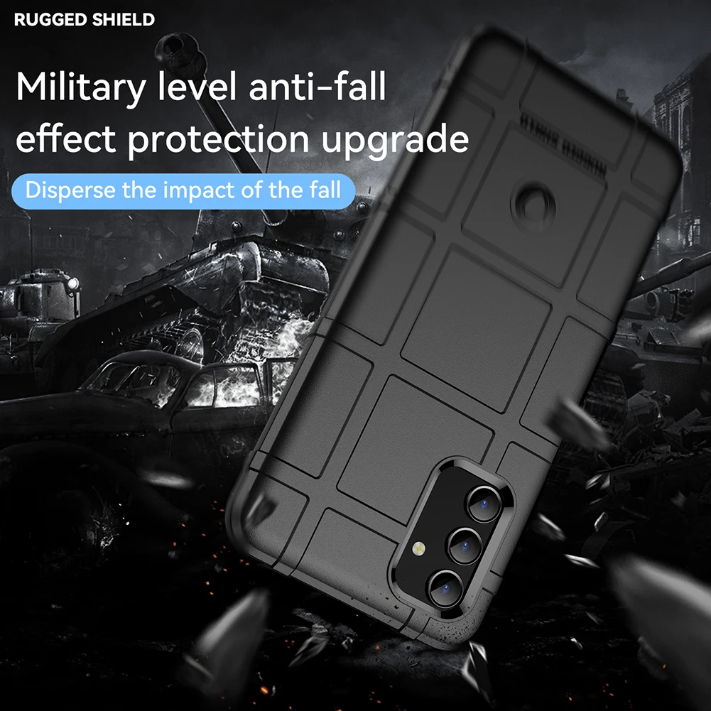 Чехол для Galaxy A13 4G сверхмощный армированный прочный противоударный мягкий чехол