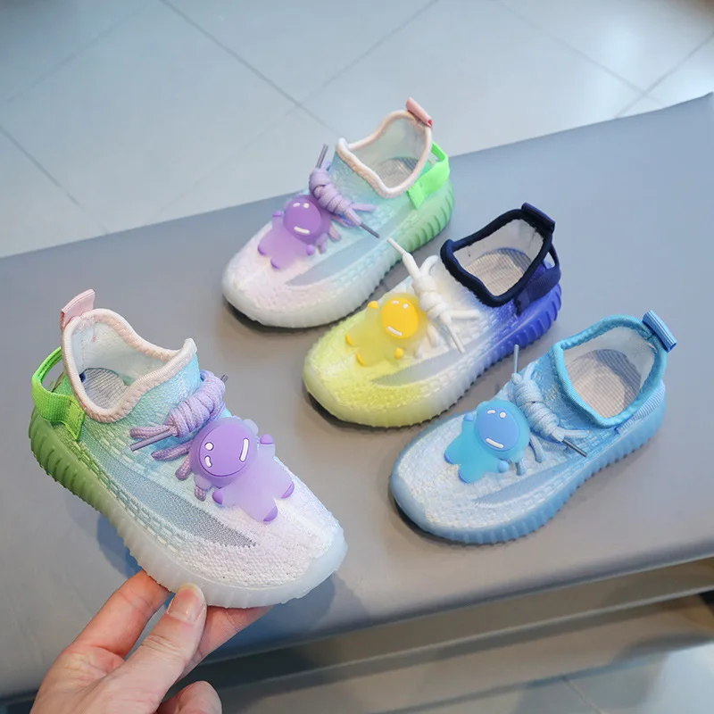 Rubber Non Slip Bottom Running Shoes
