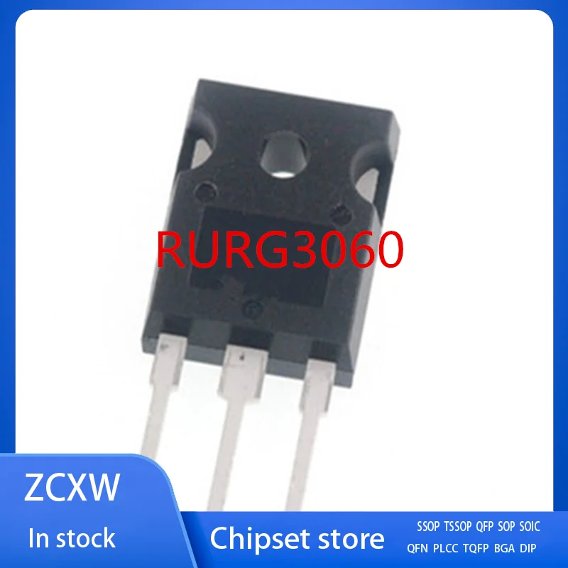 10 шт./партия, RURG3060 RHRG3060 R3060G2 или RURG3040 RHRG3040 TO-247 30A 600V