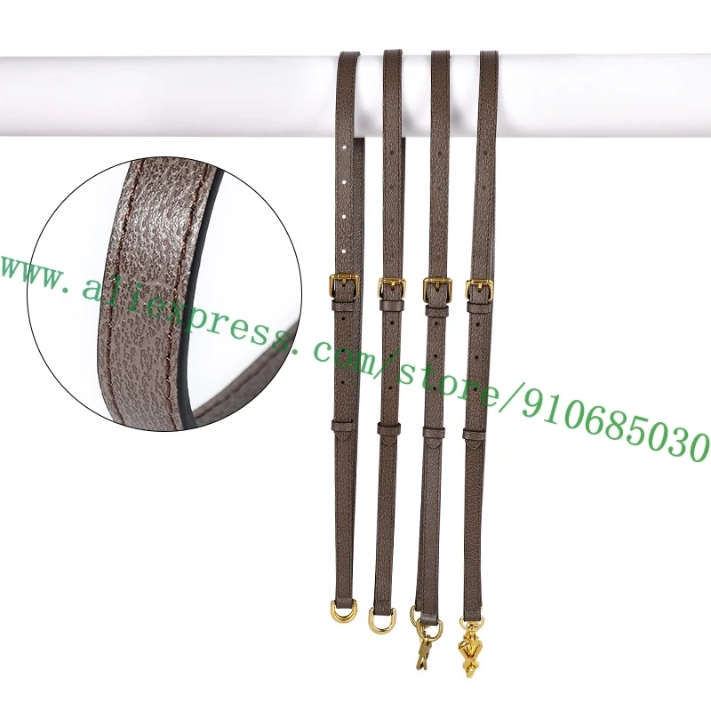 Top Quality Brown Genuine Calf Leather Shoulder Strap Carry 