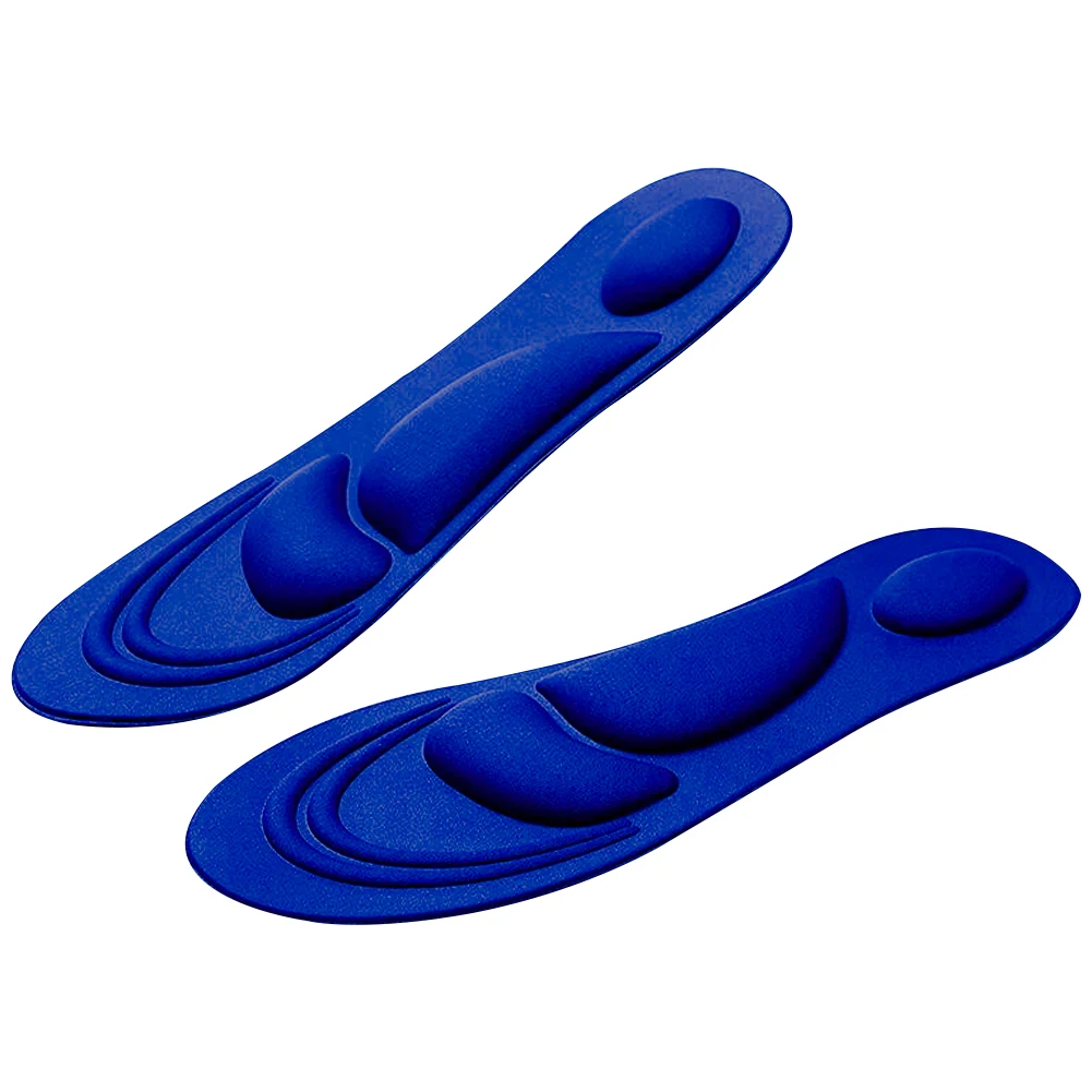 

1pair Men Women Flat Feet Pain Relief 4D Arch Support Memory Foam Cushioning Non Slip Running Sport Pads Soft Sponge Insoles