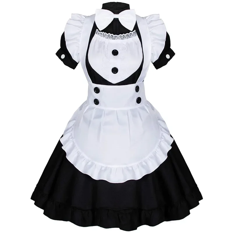 Женское платье милая горничная костюм для косплея анимационное шоу японская