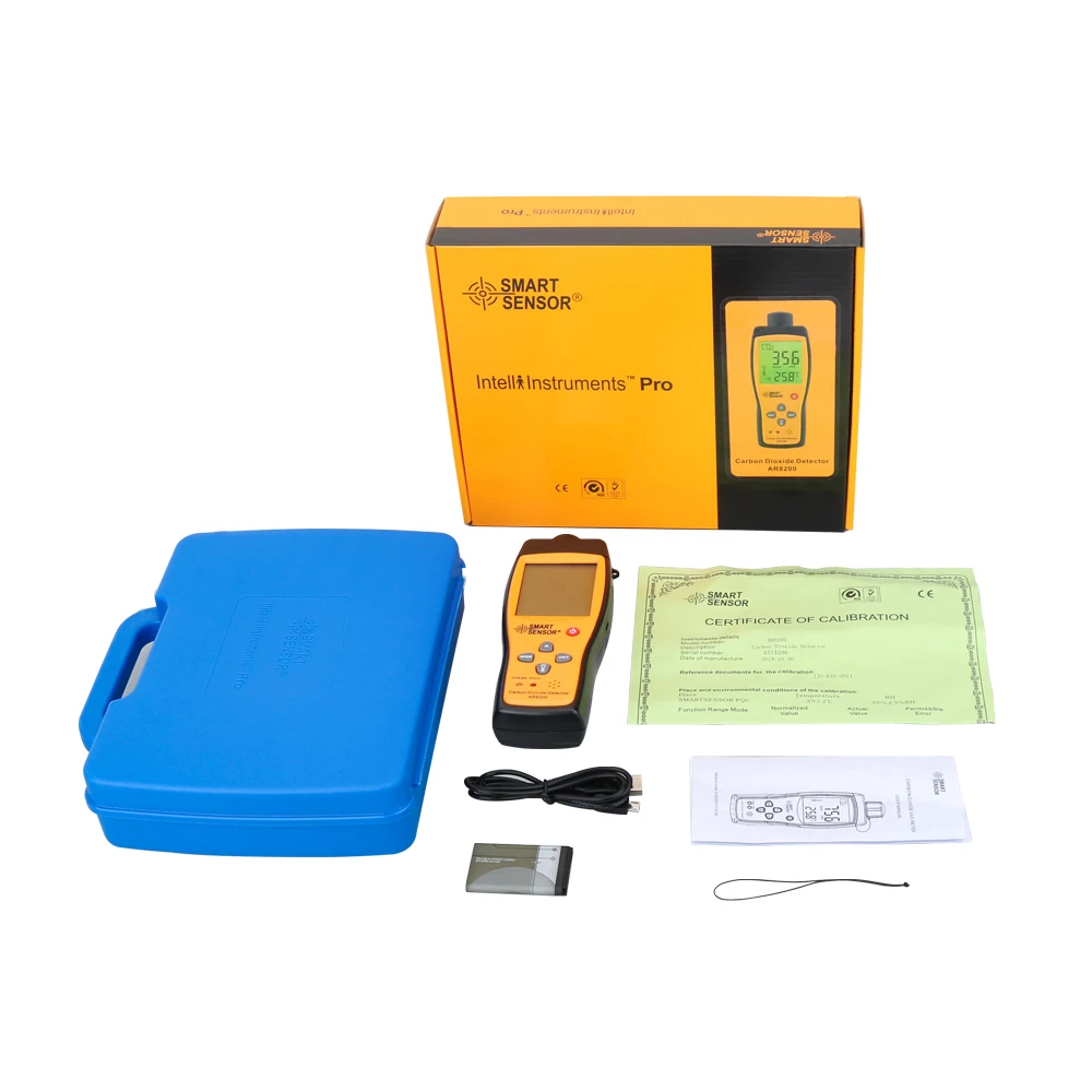 Профессиональный детектор углекислого газа анализатор измеритель CO2 монитор