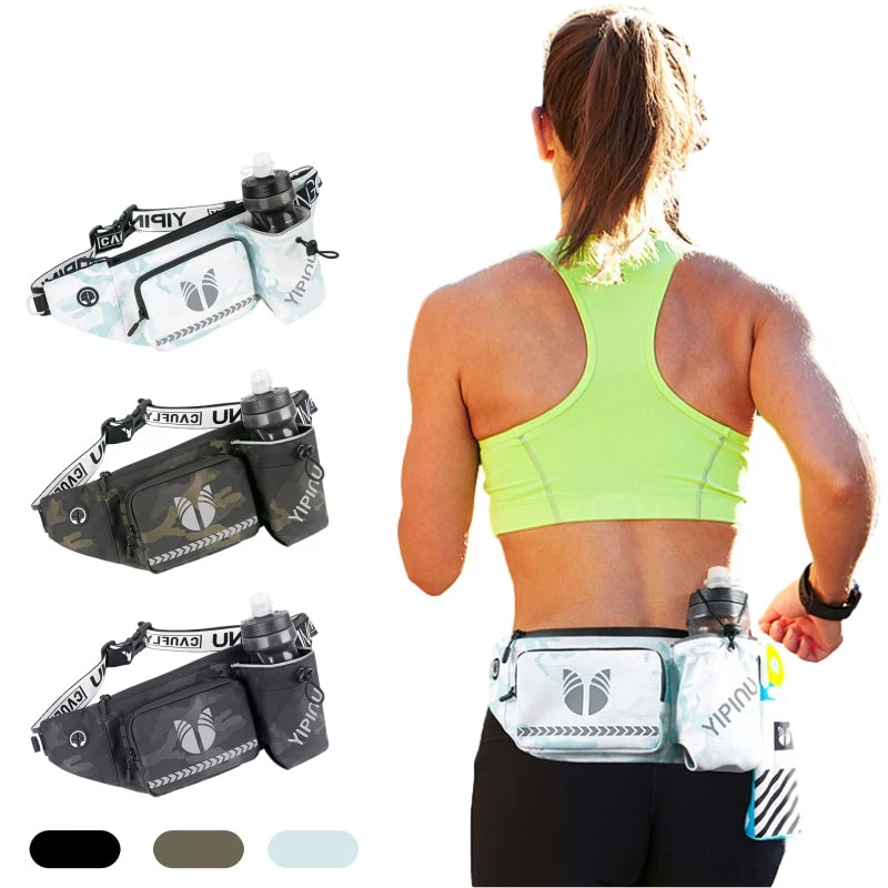 Running Sports Bag Mobile Phone Water Fitness Men Women Waterproof Outdoor New Bottle Close-fitting Portable Fashion Waist