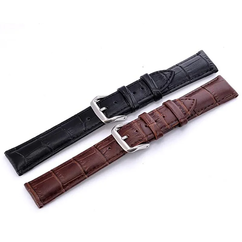 Soft Calf Genuine Leather Watch Strap 12/14/16/18/20/22mm High Quality Watch Band Accessories Wristband