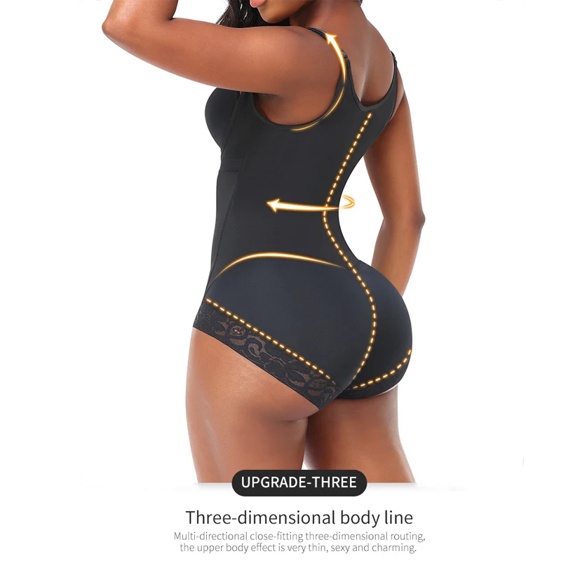 Women Body Shaper Colombian Reductive Girdles Underbust Corset Bodysuit Waist Trainer Butt Lifter Shapewear Tummy Control Fajas