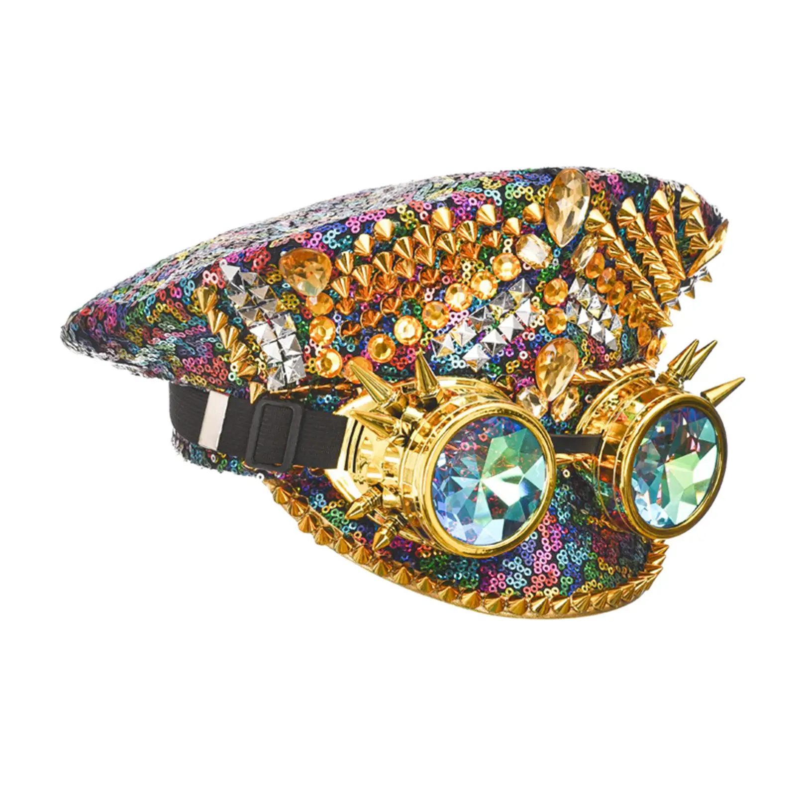 Готическая шляпа в стиле панк