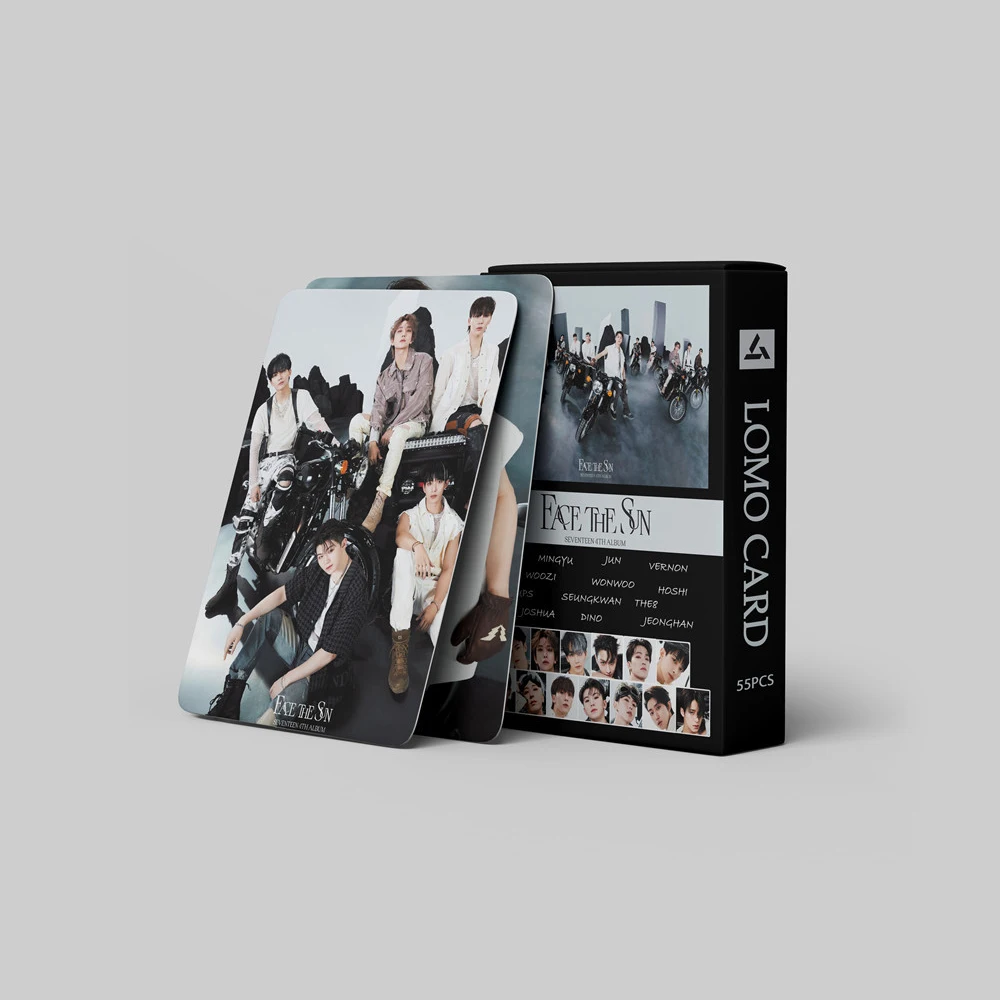 Kpop SEVENTEEN Lomo Cards Face the Sun POWER OF LOVE альбом Card Seventeen Photocard ваш выбор открытки для