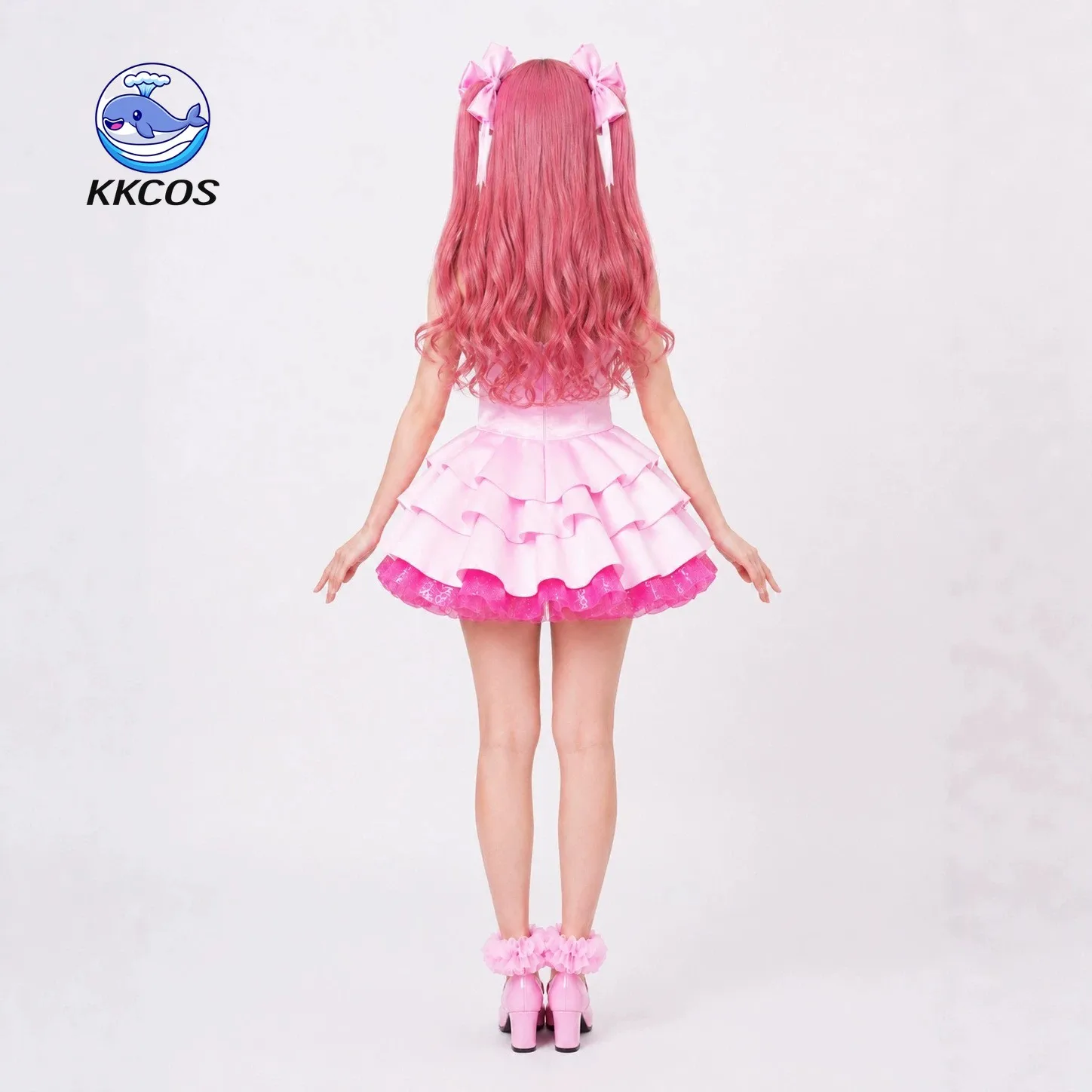 Фото KKCos Alien Stage ‌   Костюм для косплея ZOMST Mizi, розовое женское платье MIZI, сценический наряд в стиле аниме, карнавальный костюм для Хэллоуина №3