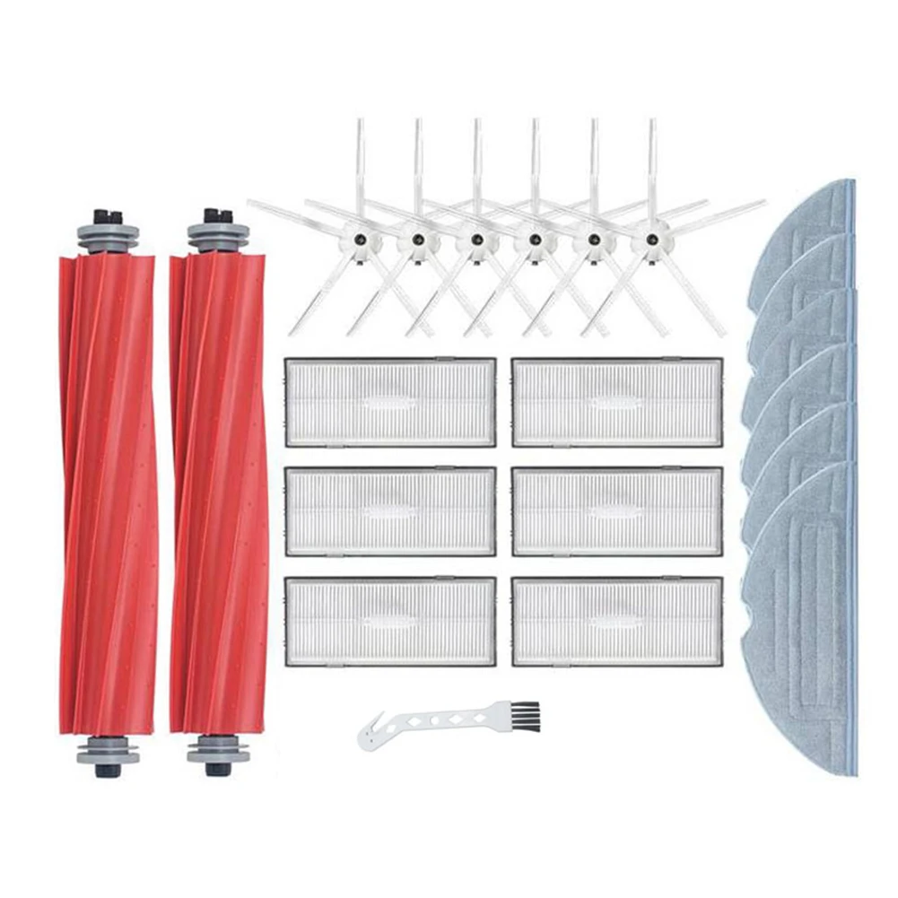 

Main Side Brush Mops Cloths Water Tank Dustbin Hepa Filters for Xiaomi Roborock S7 T7S T7Plus Parts Accessories