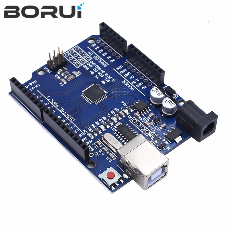 Плата разработки UNO R3 ATmega328P CH340 CH340G для Arduino UNO R3 с прямым разъемом (art.: 3920cbcc1e66f) - 3920cbcc1e66f