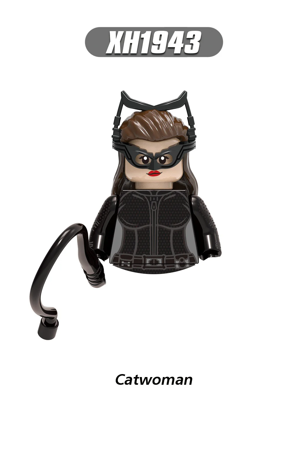 X0341 Новая игрушка супергерой Бэтмен Женщина-кошка аниме фильм персонаж кирпичная