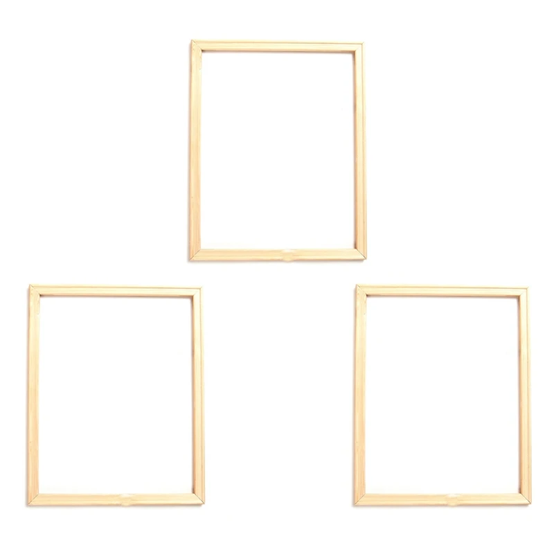 

3Pcs 40X30cm Wooden Frame DIY Picture Frames Art Suitable For Home Decor Painting Digital Diamond Drawing Paintings