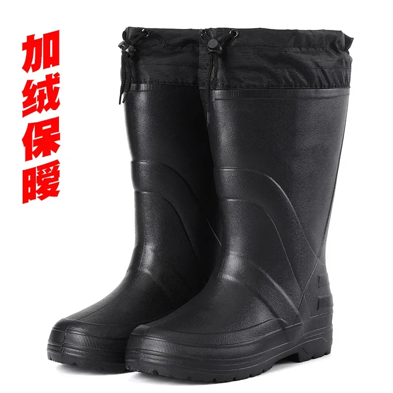 Мужские и женские высококачественные резиновые сапоги закрытого дождя