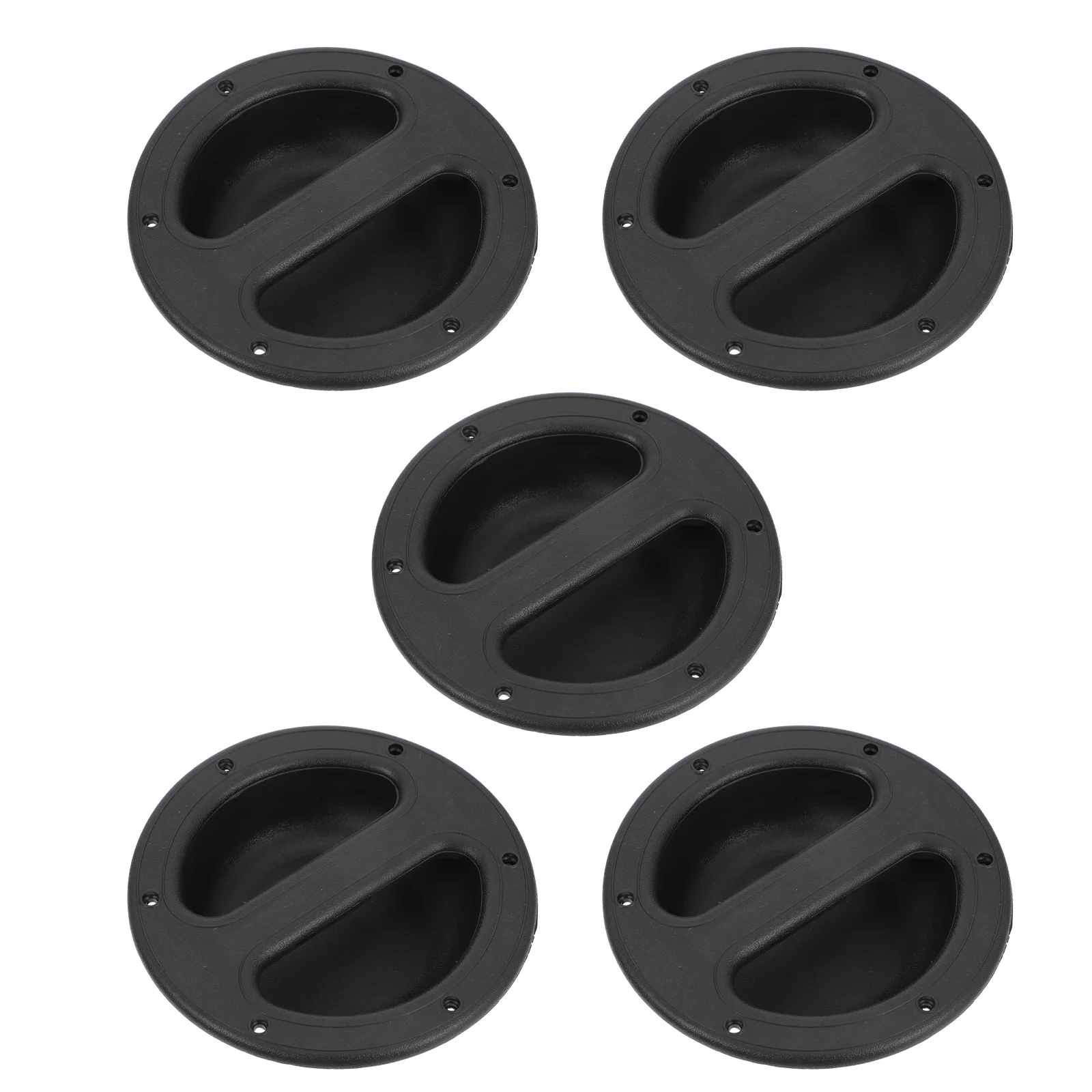 

5pcs Round-shape Loudspeaker Handle Stage Speaker Cabinet Handle Audio Accessory