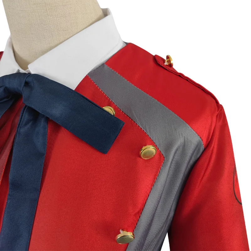 Костюм Lycoris для косплея аниме женская рубашка Униформа юбка носок наряд женское