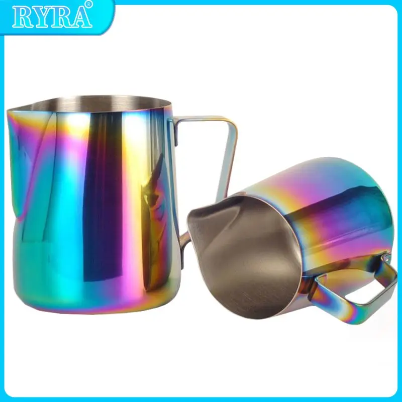 

Stainless Steel Milk Frothing Pitcher Espresso Coffee Pitcher Coffee Latte Cup Cappuccino Pot Milk Frothing jug Cream Frother