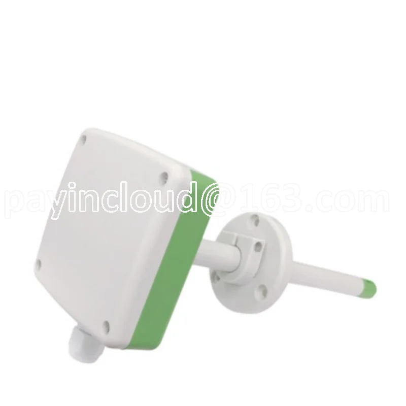 

Air Flow Velocity OLED Display Sensor Duct Mount Air Velocity Sensor Tube Wind Speed Sensor RS485 Modbus 4-20Ma Output For Hvac