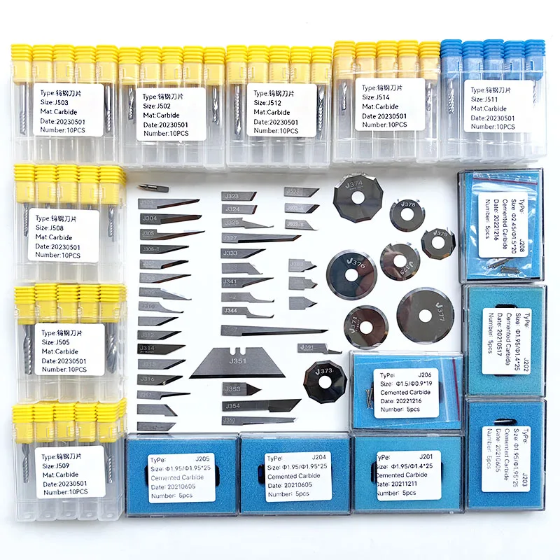 

10pcs Standard Vibration Blade 4 JWEI Oscillating Knife Cutting Machine J301 J303 J304 J306 J307 J308 J311-1 J312 J314 J514 J603