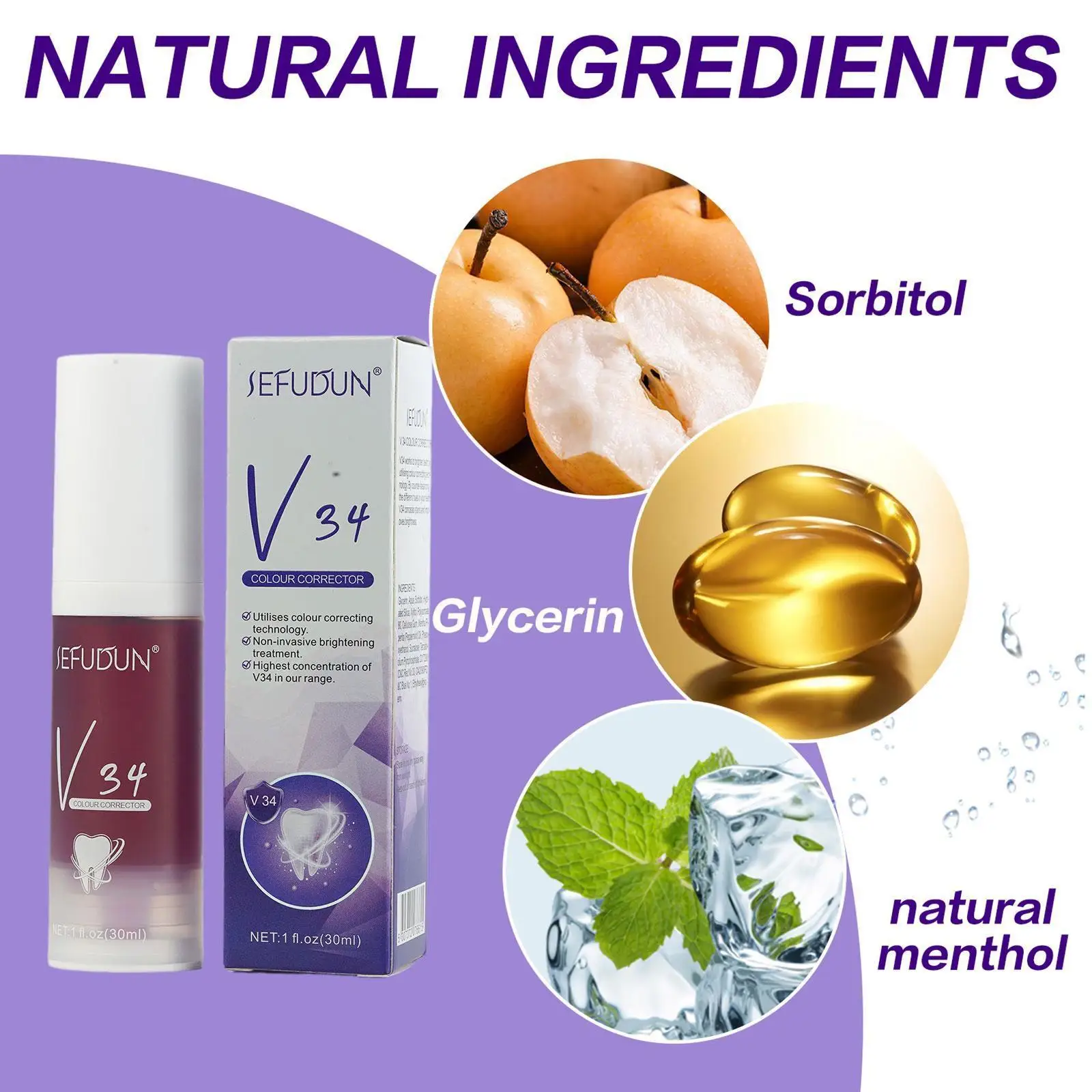 

Зубная паста для отбеливания зубов, 30 мл