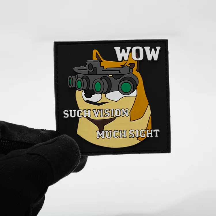 LETS GET THIS BEEAD Goose Тактический боевой значок EW PEOPLE.cat ПВХ нашивки на липучке Военная