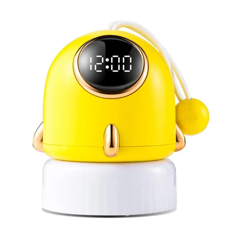

LED Night Light Small Rocket Portable Clock Lamp USB Charging Romantic Starry Sky Projection Lighting Child Atmosphere Lamps