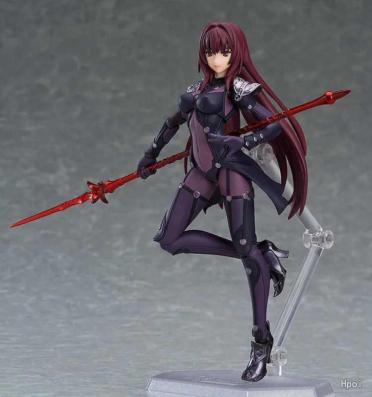 Фото Оригинальная фигурка Max Factory Figma # 381 Fate/Grand Order Скатха: Аниме-фигурка, модель, игрушка, коллекционный подарок №1