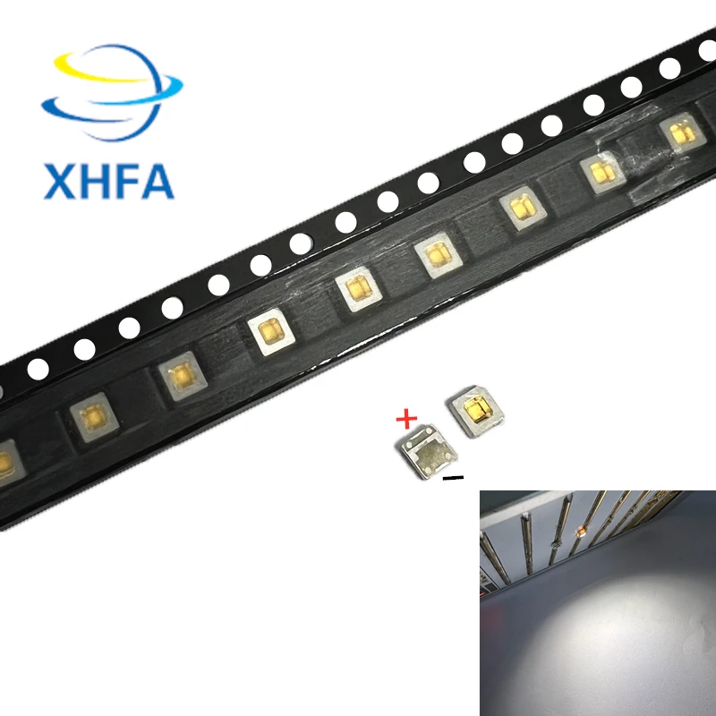 50 штук Samsung 3432 3030 3535 3W естественно белых SMD / SMT LED 4000K SMD поверхностный монтаж 3V ~ 3.6V ультра яркий светодиодный чип.