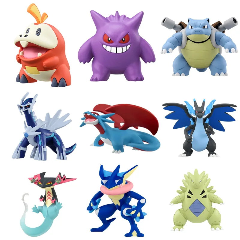 Фигурки героев мультфильма Покемон оригинальные аниме-фигурки из фильма генгар