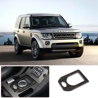 for land rover discovery 4 2013 2016 car modeling gear frame sticker abs 1 piece set car interior modification accessories