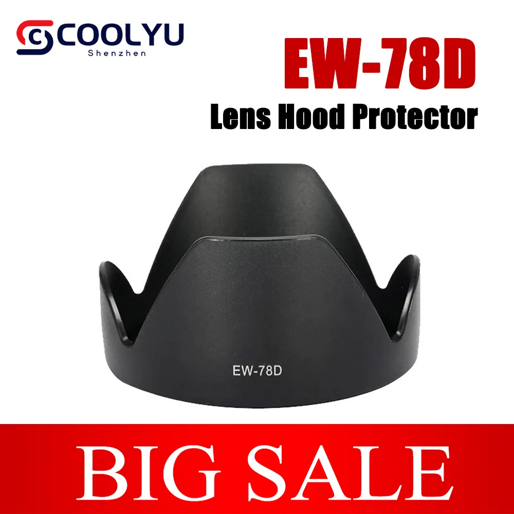 

EW-78D EW78D 72mm Lens Hood Camera Lente Accessories for Canon EOS 70D 80D 60D 760D 550D EF 28-200mm EF-S 18-200mm F3.5-5.6 IS