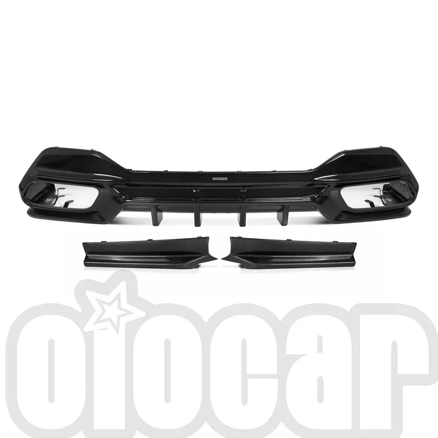 Oiomotors SQ Style сухой углеволоконный задний диффузор для BMW G14 G15 8 серии 840i M850i