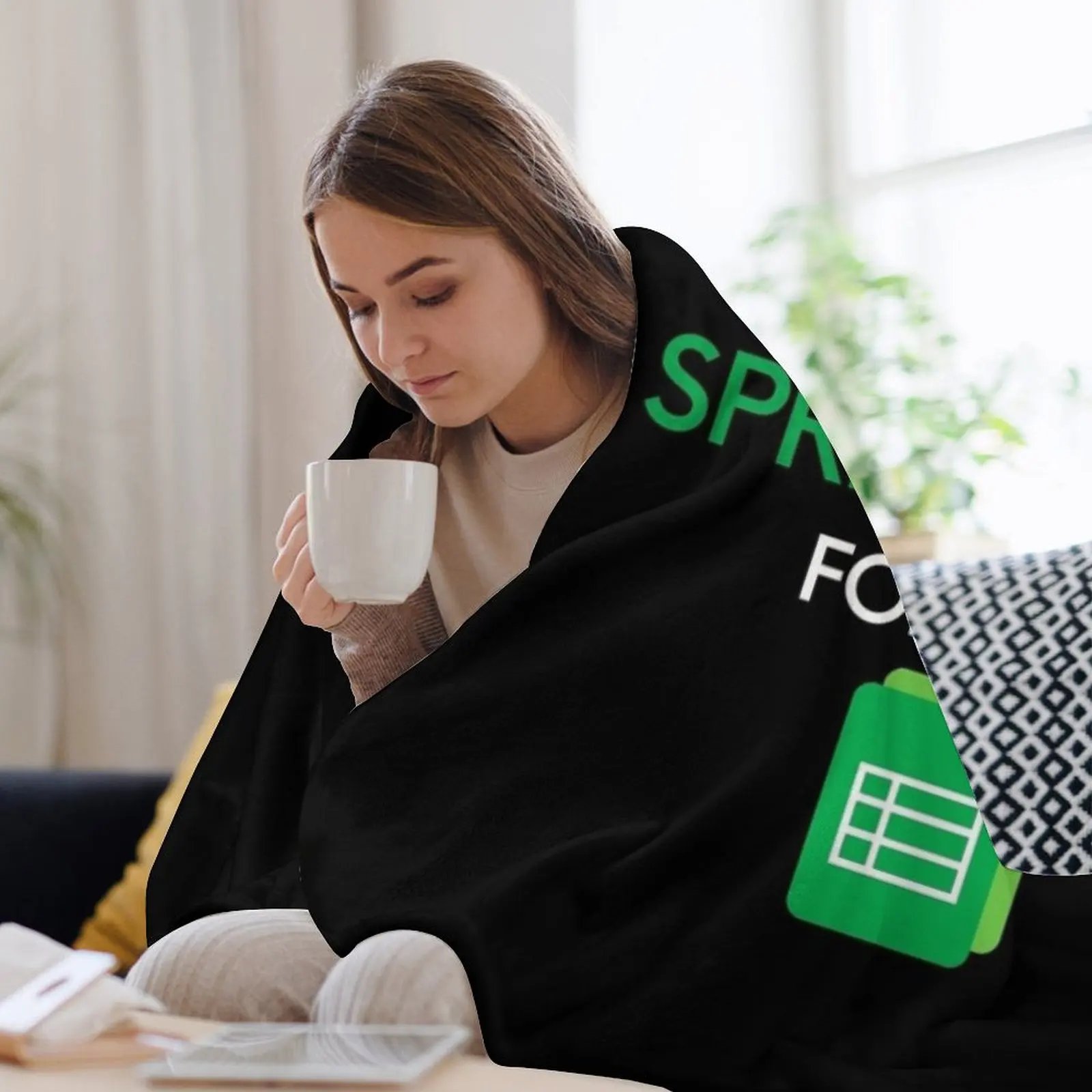 Keep Calm У меня есть аркуш для этой - Microsoft Excel // Google Sheets Плед Симпатичные плед-одеяла