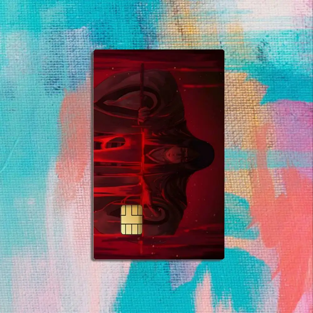 

B-Bleach Retsu UnohanaS наклейки для карт кредитная Visa дебетовая банковская зарядная карта автобус Metro водостойкая наклейка наклейка украшение