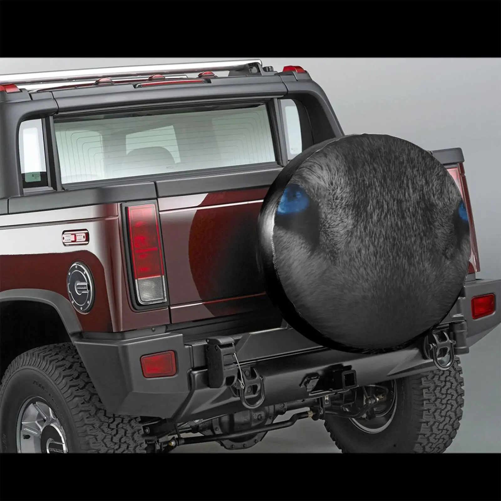 

Wolf Car Spare Tire Cover Camping Lovers Gift Camper Spare Tire Cover Waterproof Leather Car Spare Tire Cover Custom Made