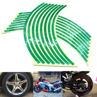wheel sticker reflective rim stripe tape bike motorcycle stickers for kawasaki z800 z900 z1000 ninja 250 300 400 650 1000 er 6n