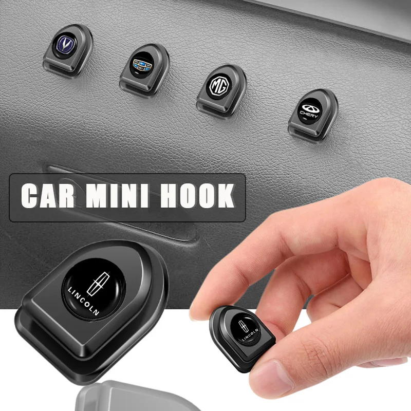 Наклейки на заднее сиденье автомобиля с мини-крючком для Lincoln Aviator MKS MKX Town MKC MKT MKZ Corsair Flyer Navigator аксессуары