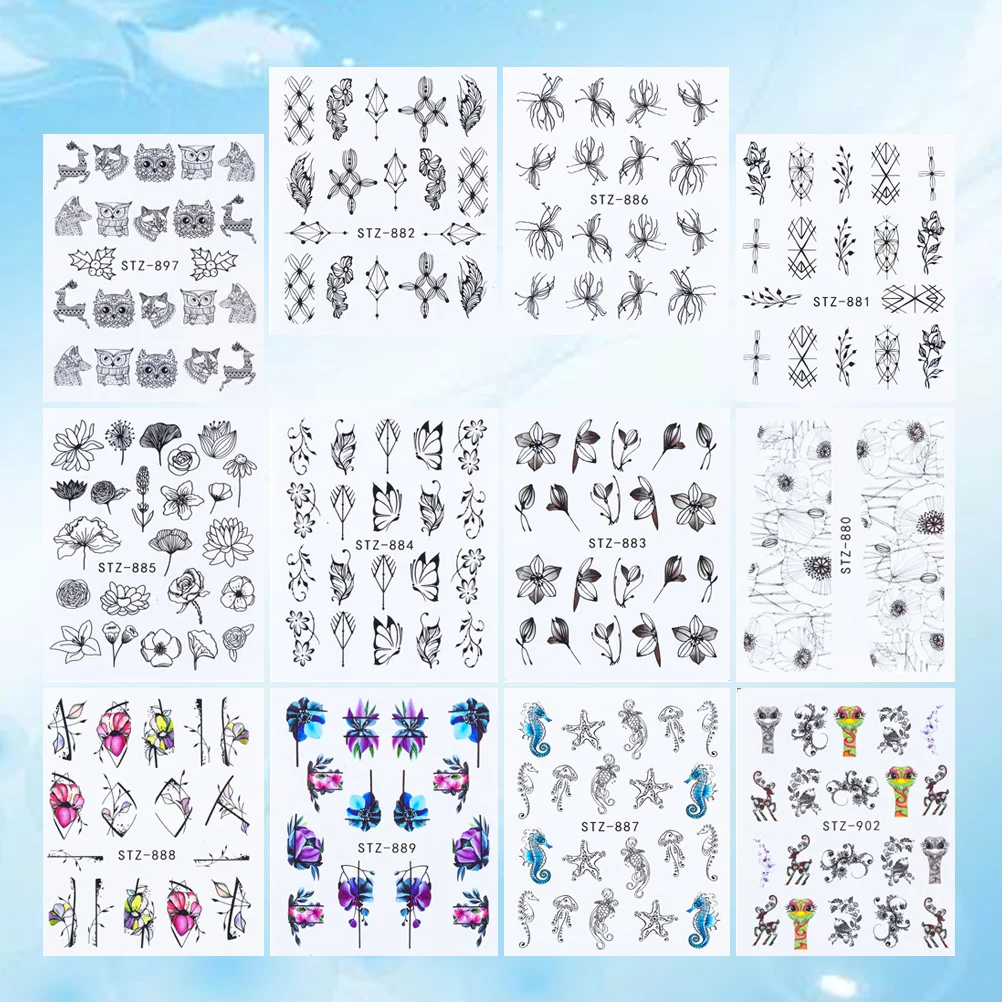 

28 Pcs Nail Stickers Nativity Stickers Nail Sheets Nail Sticker Trendy Stickers French Printed Nail Stickers Manicure