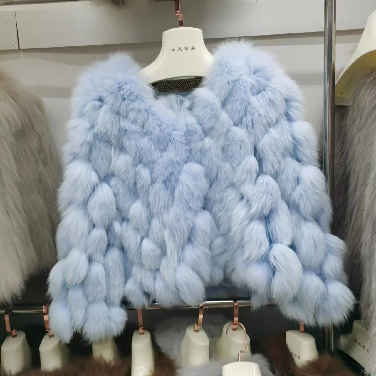 

Female Fur Jacket 2022 Winter Thick Warm Fluffy Faux Fox Fur Coat Women Loose Casual Stylish Korean Fashion Streetwear X261