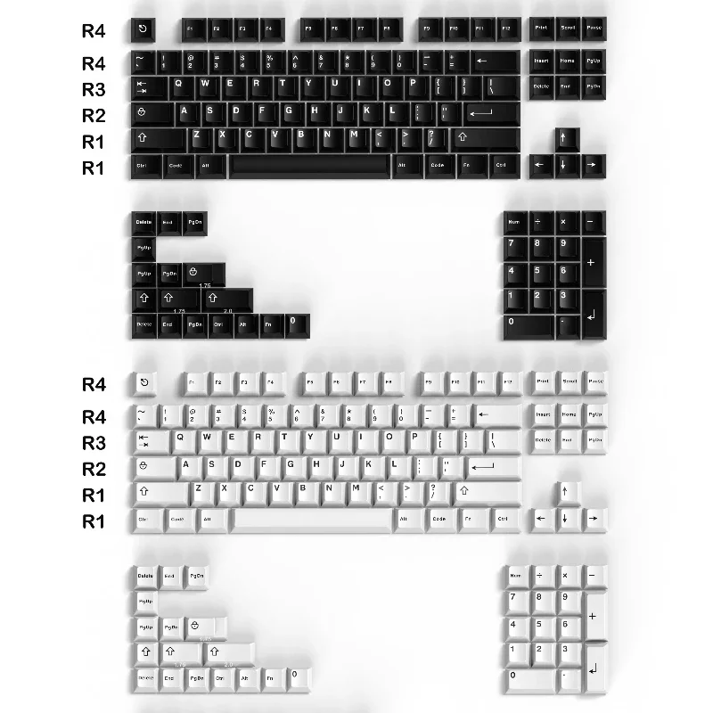 GMK WOB колпачки для клавиш на заказ PBT Cherry Profile колпачок милый синий белый
