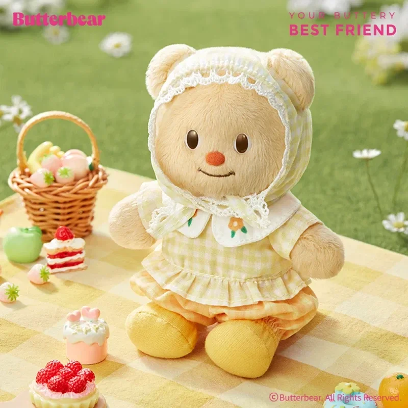 В наличии: Оригинальный плюшевый мишка Butter Teddy Bear из серии OOTD, милый виниловый плюшевый сюрприз-бокс, кукла-подвеска для сумки, модный подарок на день рождения для девочки (art.: 3920d967540bb) - 3920d967540bb