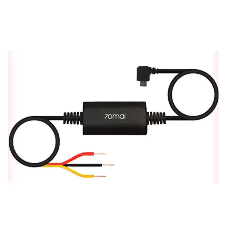 

Парковочный кабель для видеонаблюдения 70mai 4K A800 A800S WIDE PRO Plus A500 A500S, комплект из жесткого провода для 24-часовой парковочного монитора в автомо...