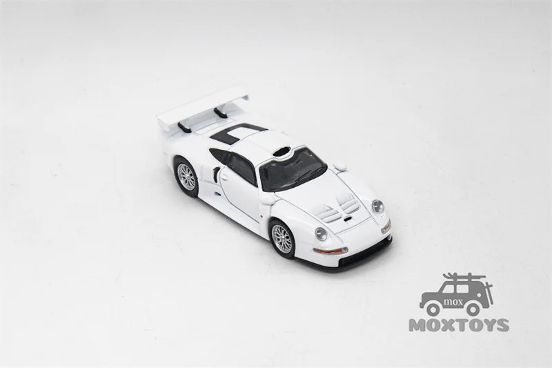 Sparky x Tiny 1:64 GT1 Белая литая под давлением модель автомобиля