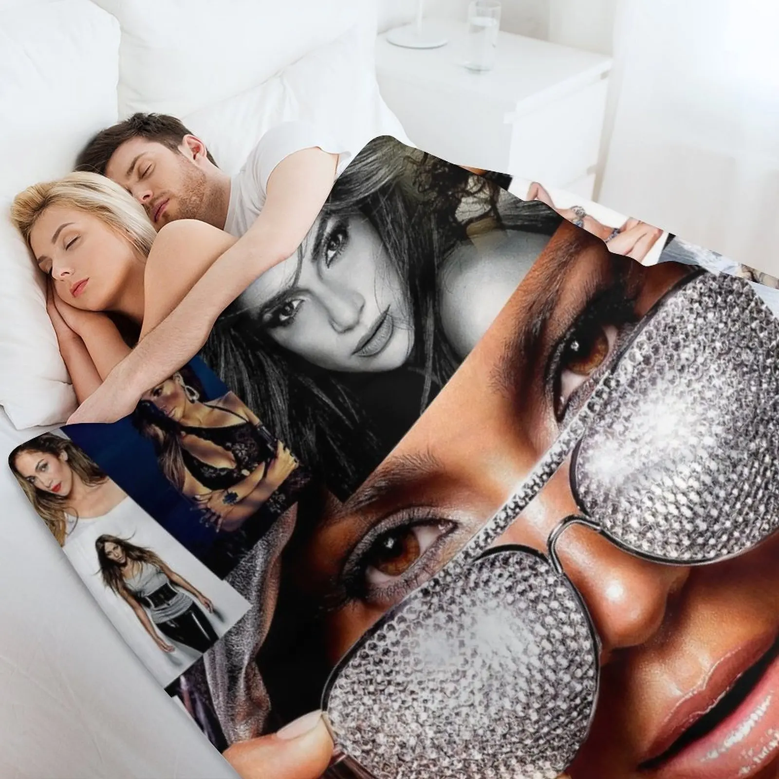 Одеяло Jennifer Lopez движущееся роскошное термоодеяло из фланелевой ткани