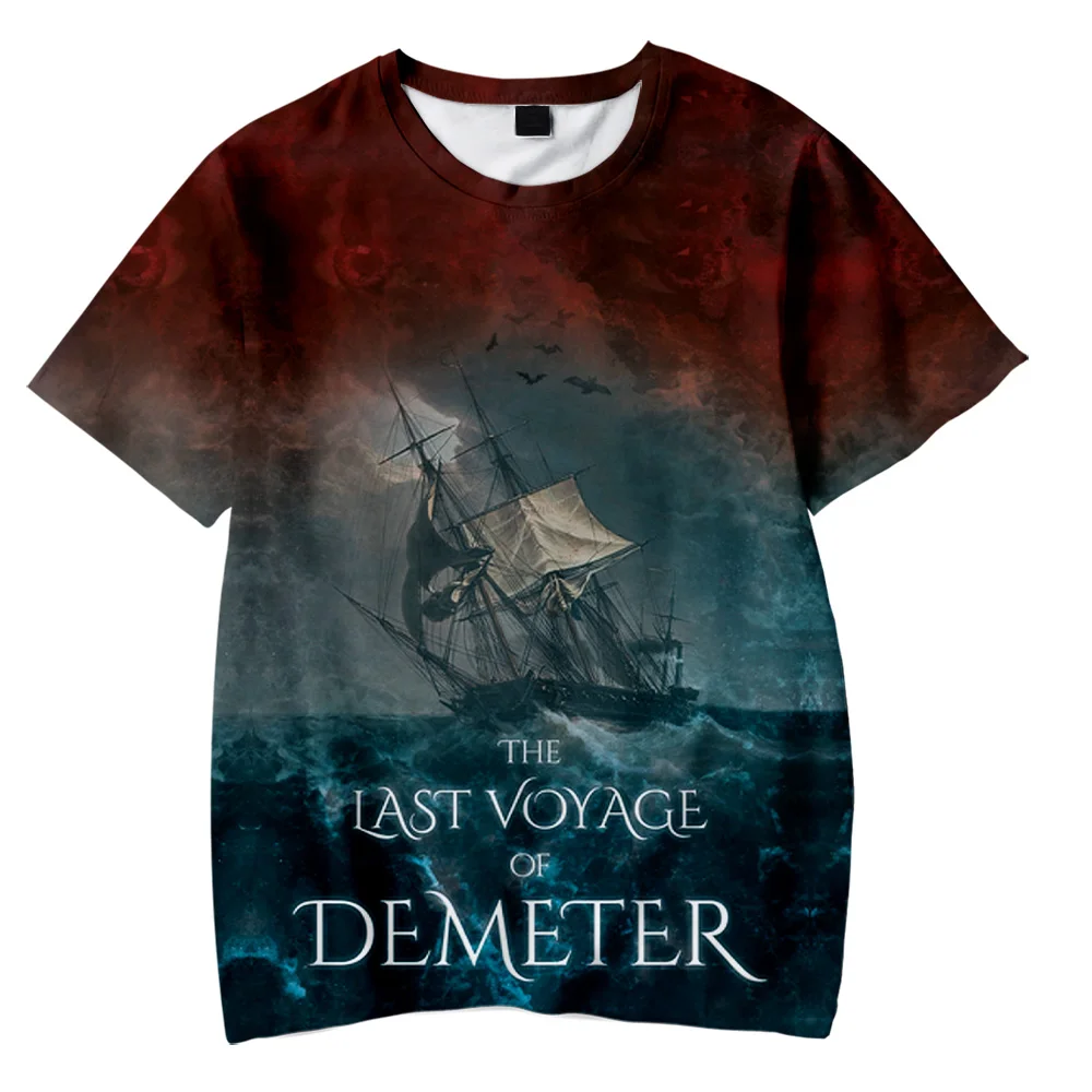 

The Last Voyage of the Demeter T-shirt 2023 New Movie Crewneck Short Sleeve Tee Women Men's Tshirt 3D Clothes