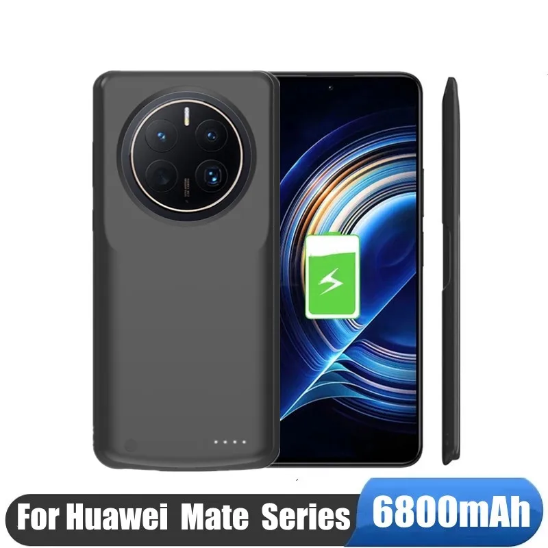 

6800mAh Battery Case For Huawei Mate 50 Pro Powerbank Battery Charger Case External Power Bank Battery Charging Case For Mate 50