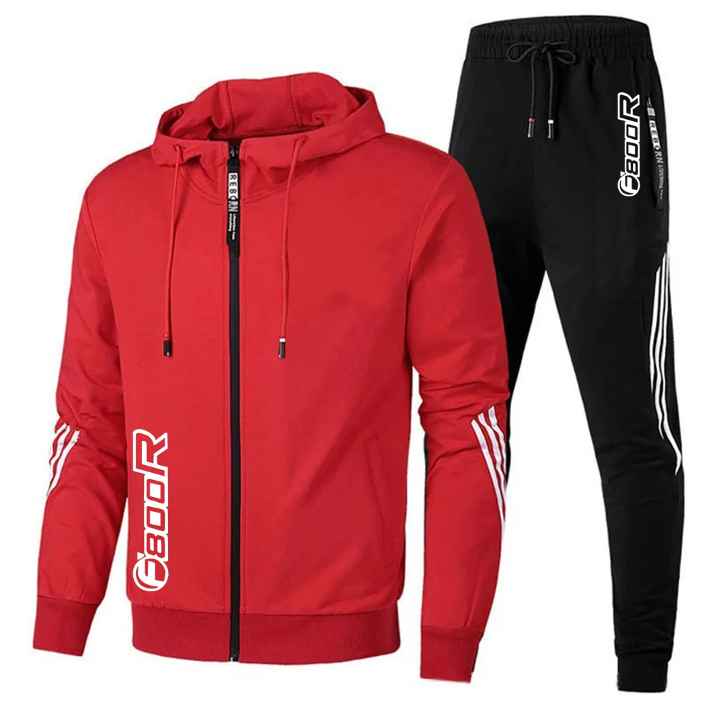 FOR BMW F800R F900R F900 F900XR F 900 X XR 2023 new men's casual sportswear sportswear hooded printe top trousers